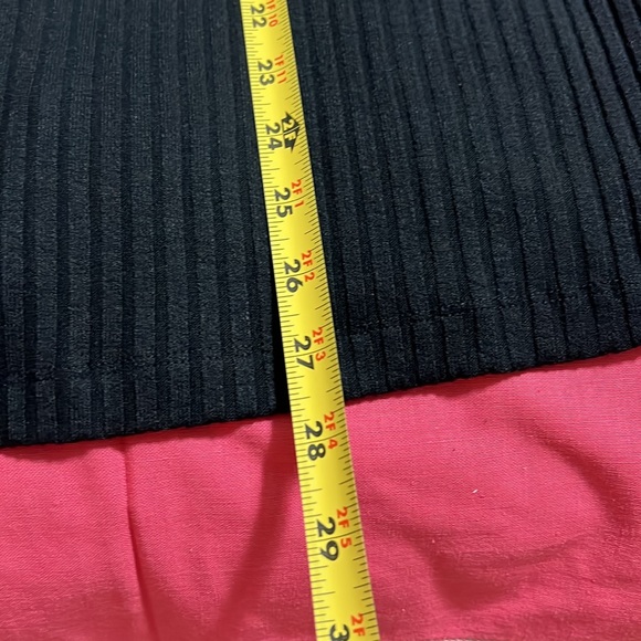 Liverpool Black Ribbed Sleeveless Tank Top. 2x - Picture 3 of 6